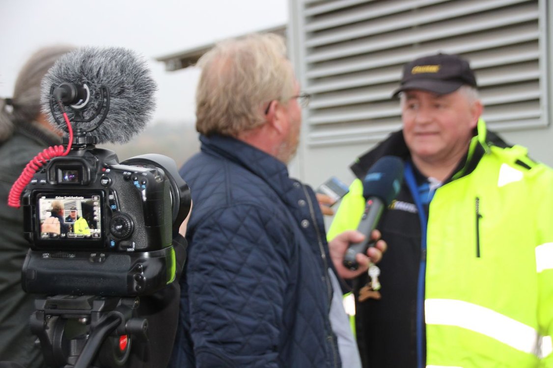 Interview Andreas West (Fa. Tauber) (Foto: Stadtverwaltung Nordhausen) Bild: Interview Andreas West (Fa. Tauber)