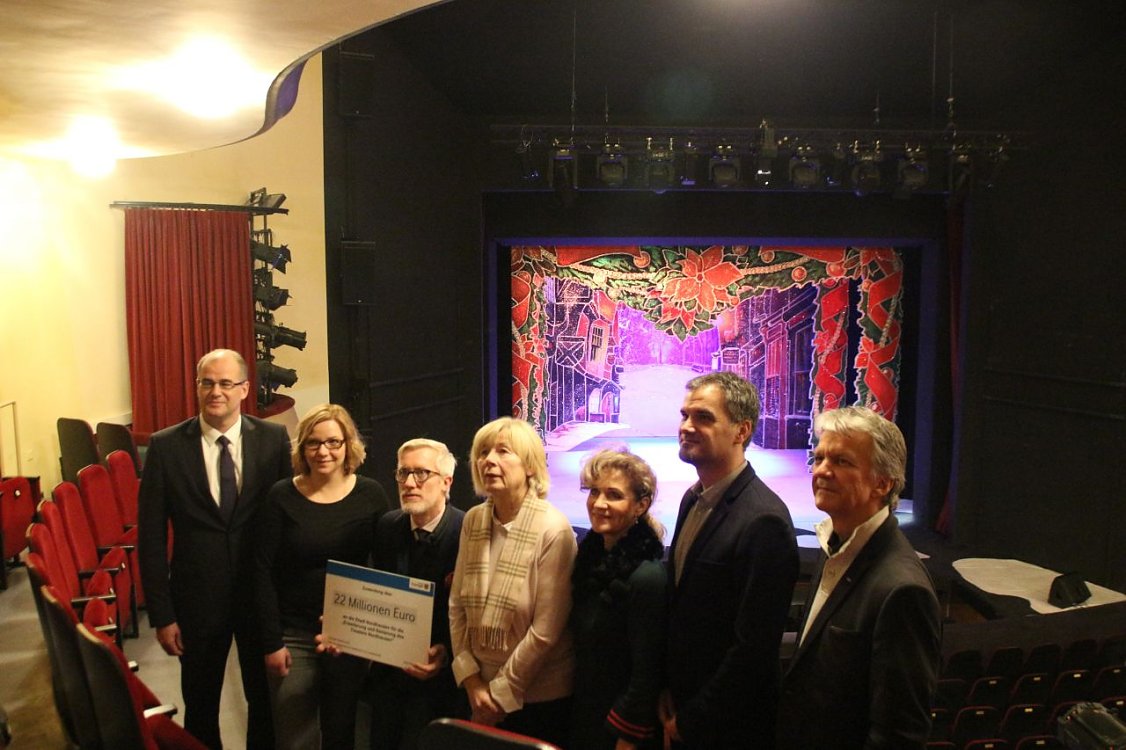 Theatersanierung (Foto: Stadtverwaltung) Bild: Theatersanierung