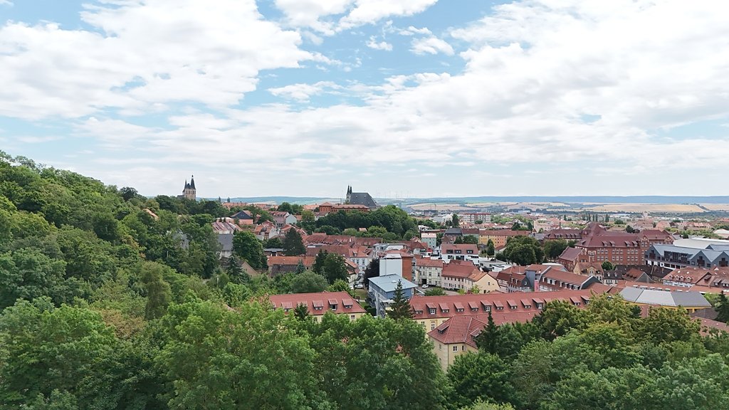 Stadtansicht Nordhausen (Foto: Stadtverwaltung Nordhausen) Bild: Im Bild zu sehen ist die Stadt Nordhausen.