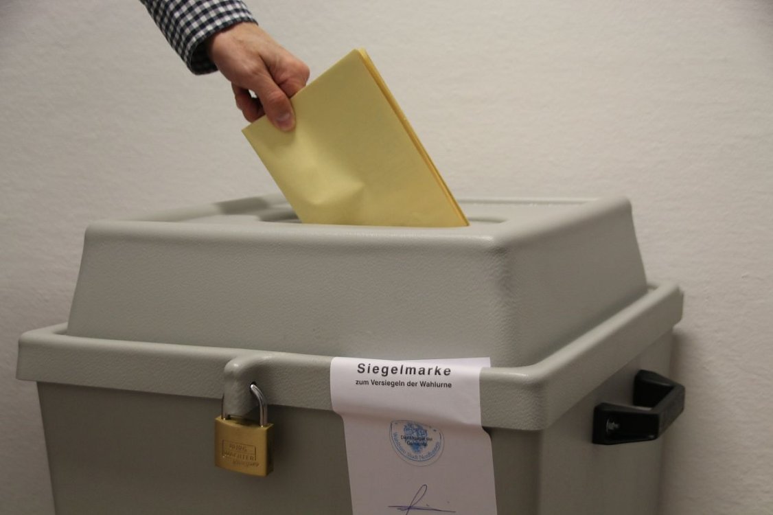 Wahlurne (Foto: Stadtverwaltung Nordhausen) Bild: Wahlurne