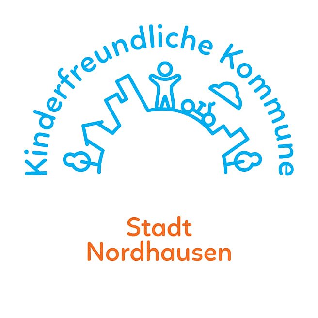 Logo der Kinderfreundlichen Kommune Nordhausen (Foto: Stadtverwaltung Nordhausen) Bild: Das Foto zeigt das Logo der Kinderfreundlichen Kommune Nordhausen.