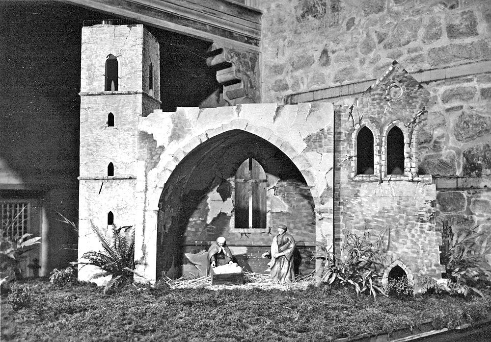 Bild: Trümmerkrippe in der St. Blasii-Kirche