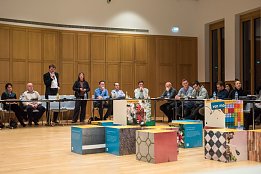 Bild: Vortrag Hochschule Nordhausen Prof. Dagmar Everding und Prof. Rainder Grosse