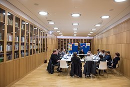 Bild: Diskussion in Arbeitsgruppe 1 Energetischer Umbau von Stadtquartieren