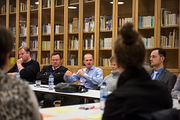 Bild: Diskussion in Arbeitsgruppe 1, Energetischer Umbau von Stadtquartieren