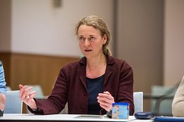 Bild: Diskussion in Arbeitsgruppe 2 Energielandschaft StadtLand gestalten