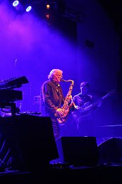 Bild: Klaus Doldiger beim JazzRabazz