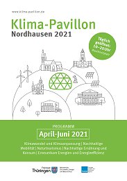 Bild: Veranstaltungen Klima-Pavillon April bis Juni 2021