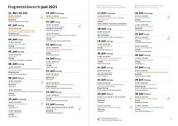 Bild: Veranstaltungen Klima-Pavillon April bis Juni 2021