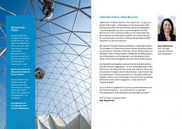 Bild: Veranstaltungen im Klima-Pavillon Juli bis September