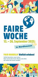 Bild: Die Faire Woche 2025 in Nordhausen