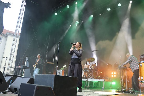 56. Rolandsfest vom 12. bis 14. Juni 2026 - Band Juli (Foto: Stadtverwaltung Nordhausen) Bild: 56. Rolandsfest vom 12. bis 14. Juni 2026 Band Juli auf der Bühne